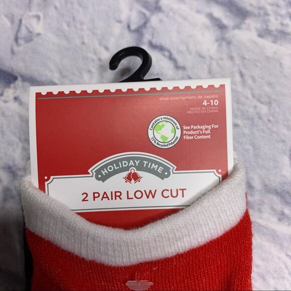 NEW Holiday Time Christmas Sock Bundle (5 Pair) - Picture 3 of 5